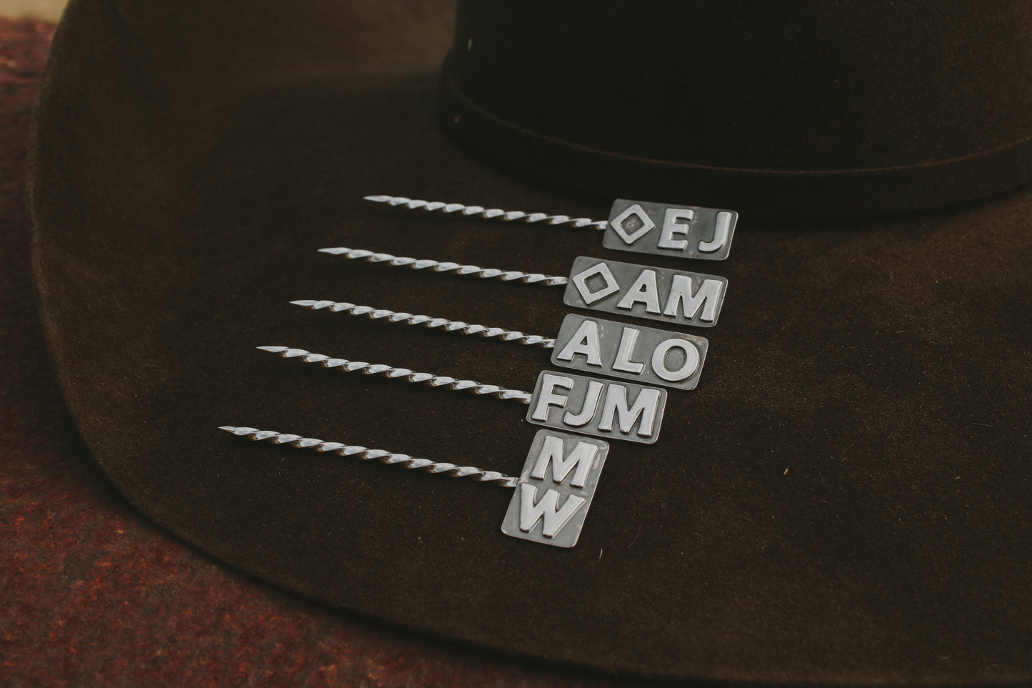 Sterling Silver Custom Hat Pick