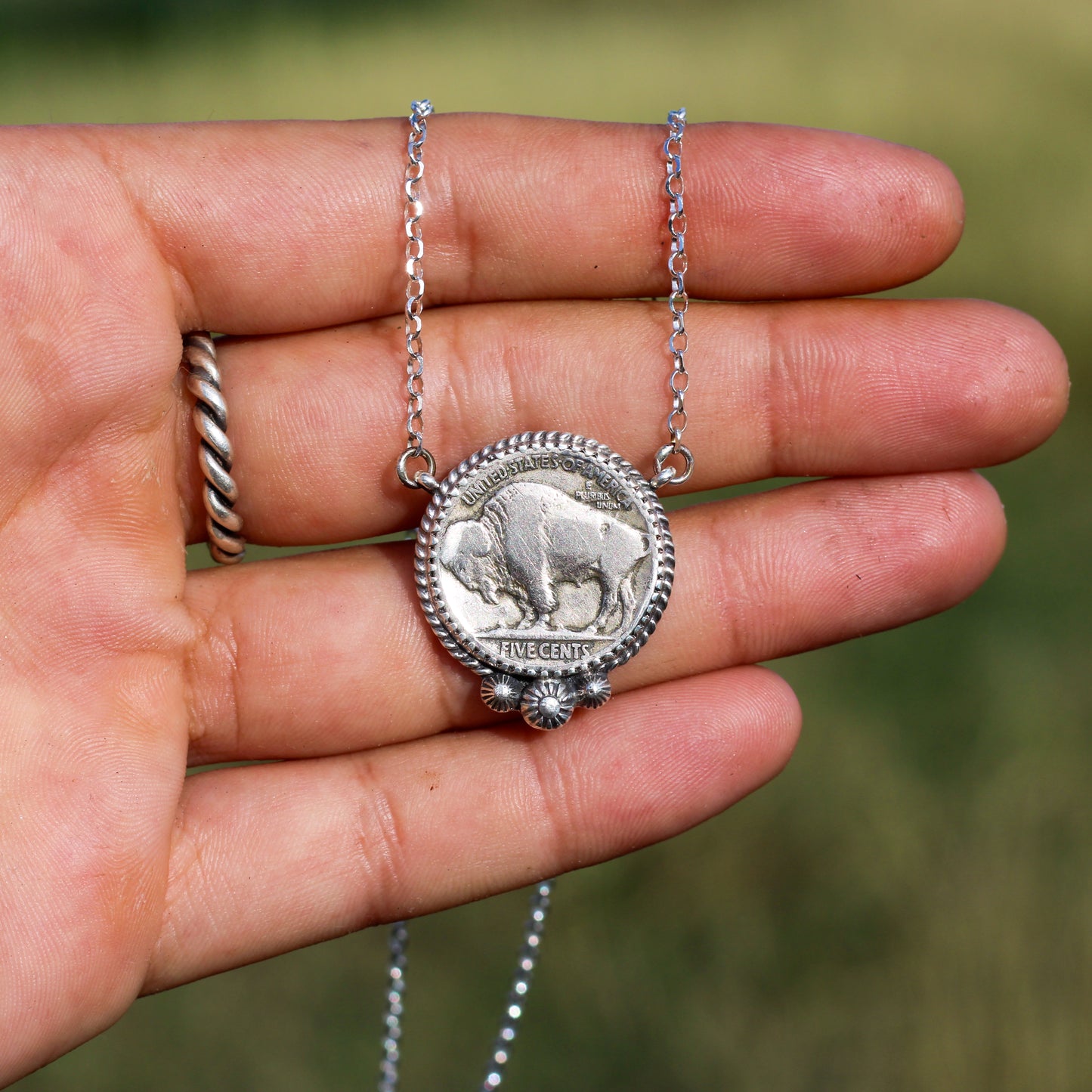 Buffalo Nickel Necklace