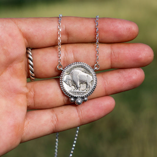 Buffalo Nickel Necklace