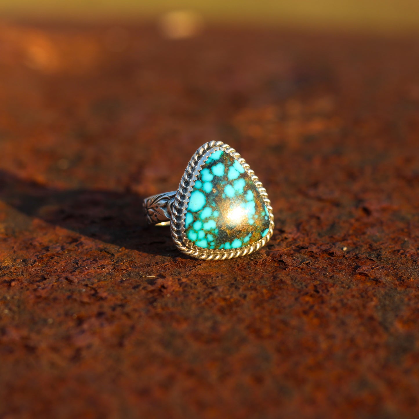 Cloud Mountain Turquoise Ring