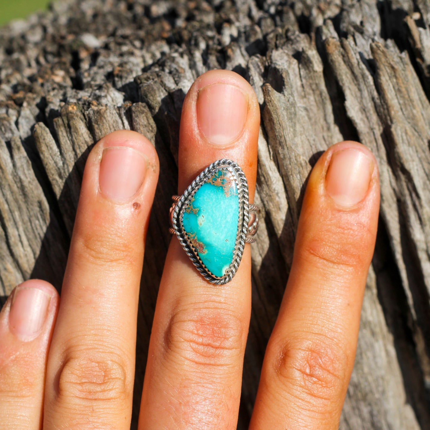Fox Turquoise Ring
