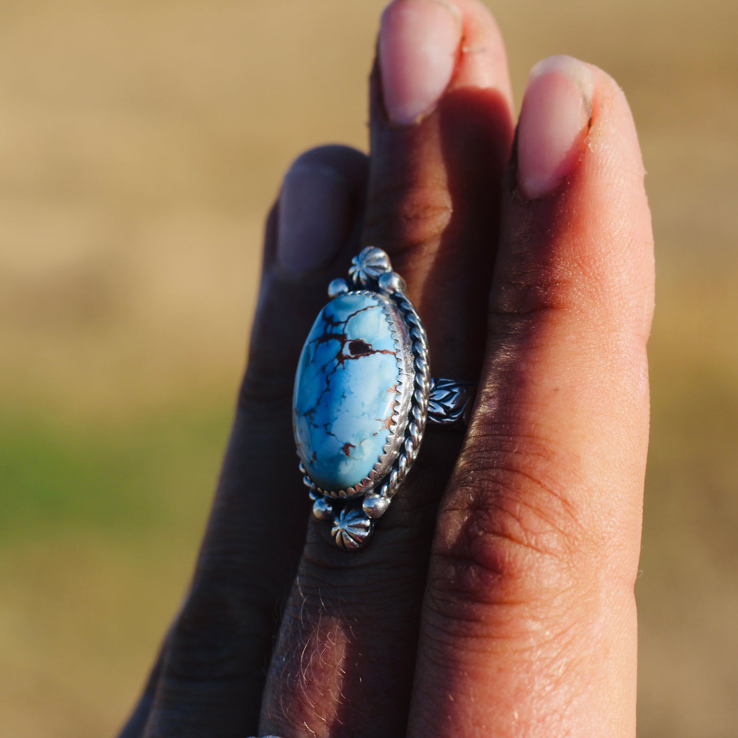 Golden Hills Turquoise Ring