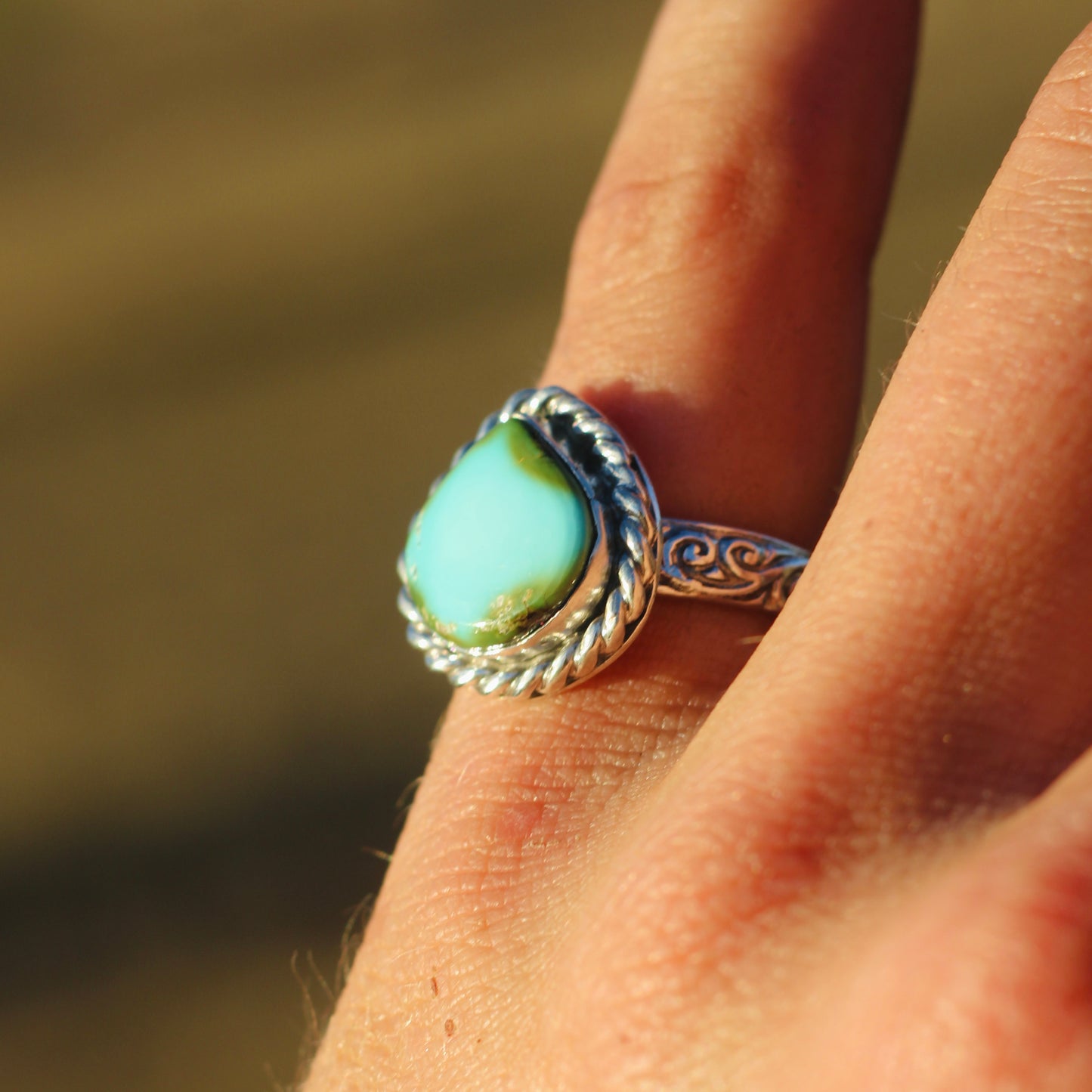 Sonoran Mountain Turquoise Ring