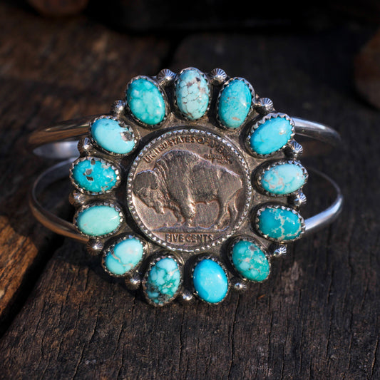 Whitewater Turquoise Cuff