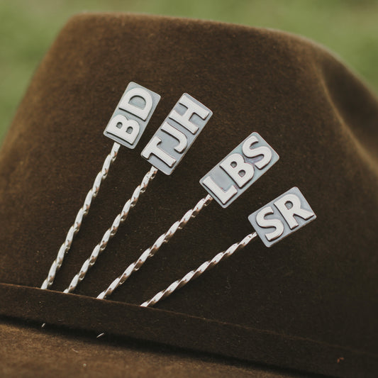Sterling Silver Custom Hat Pick