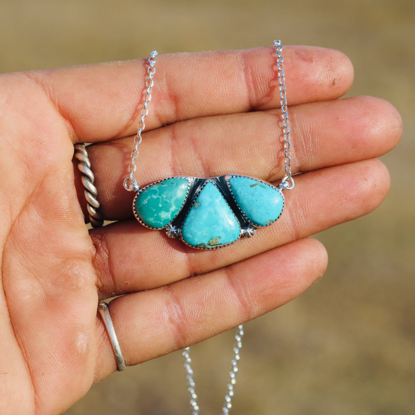 Whitewater Turquoise Necklace