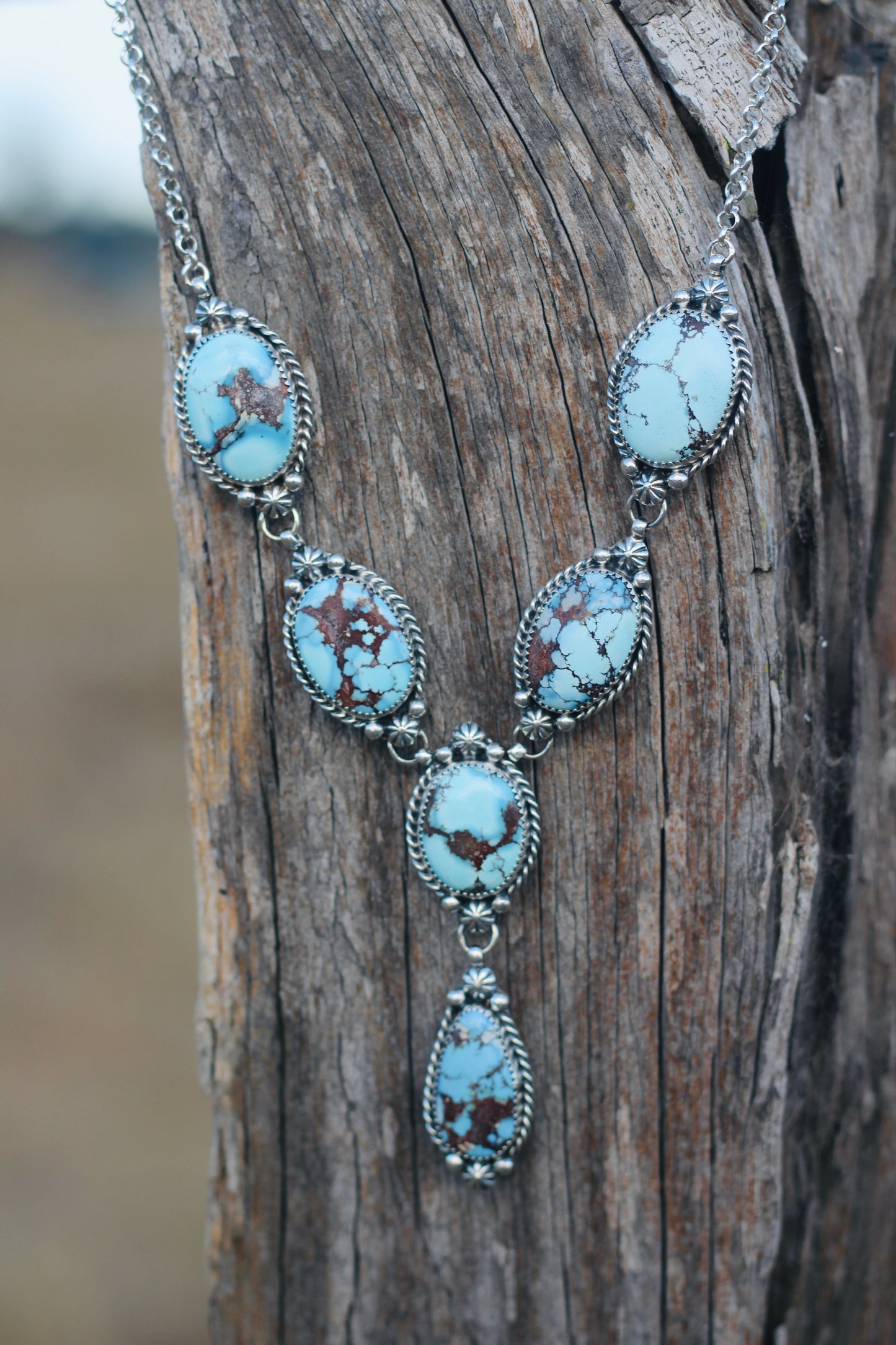 Golden Hills Turquoise Lariat