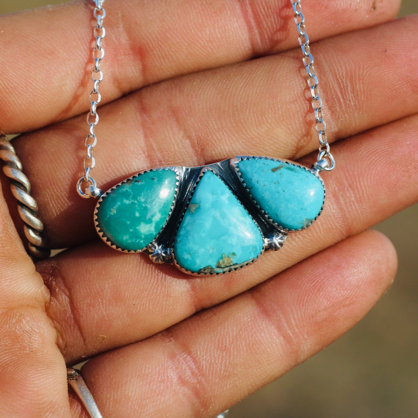 Whitewater Turquoise Necklace