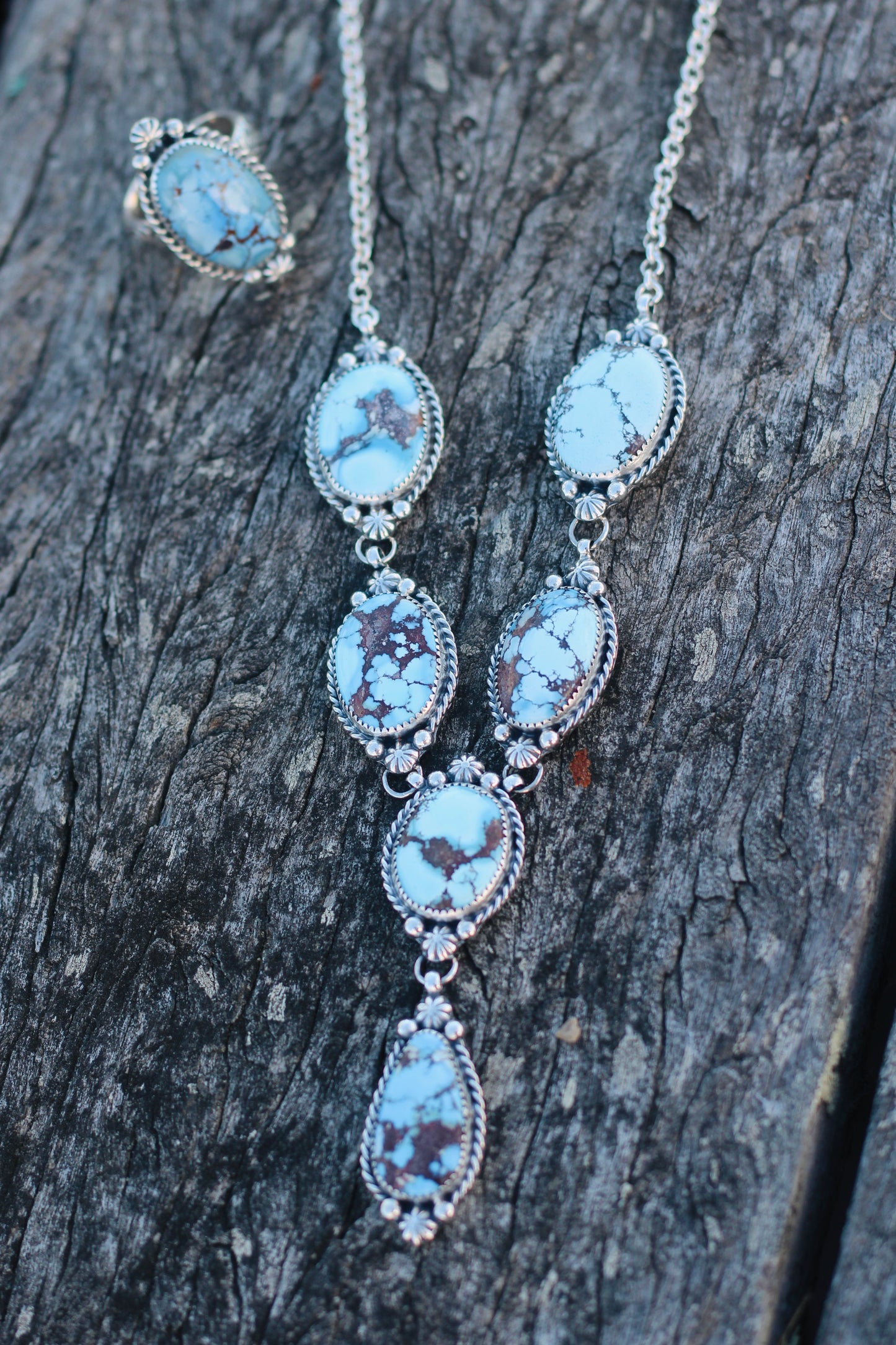 Golden Hills Turquoise Lariat