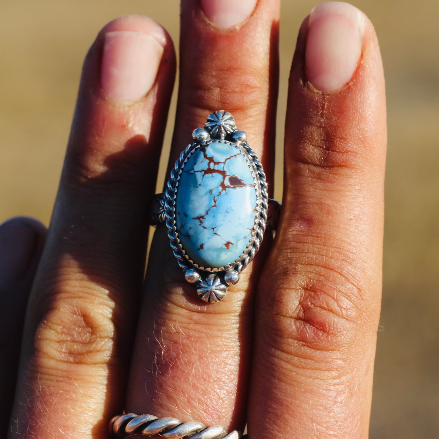 Golden Hills Turquoise Ring