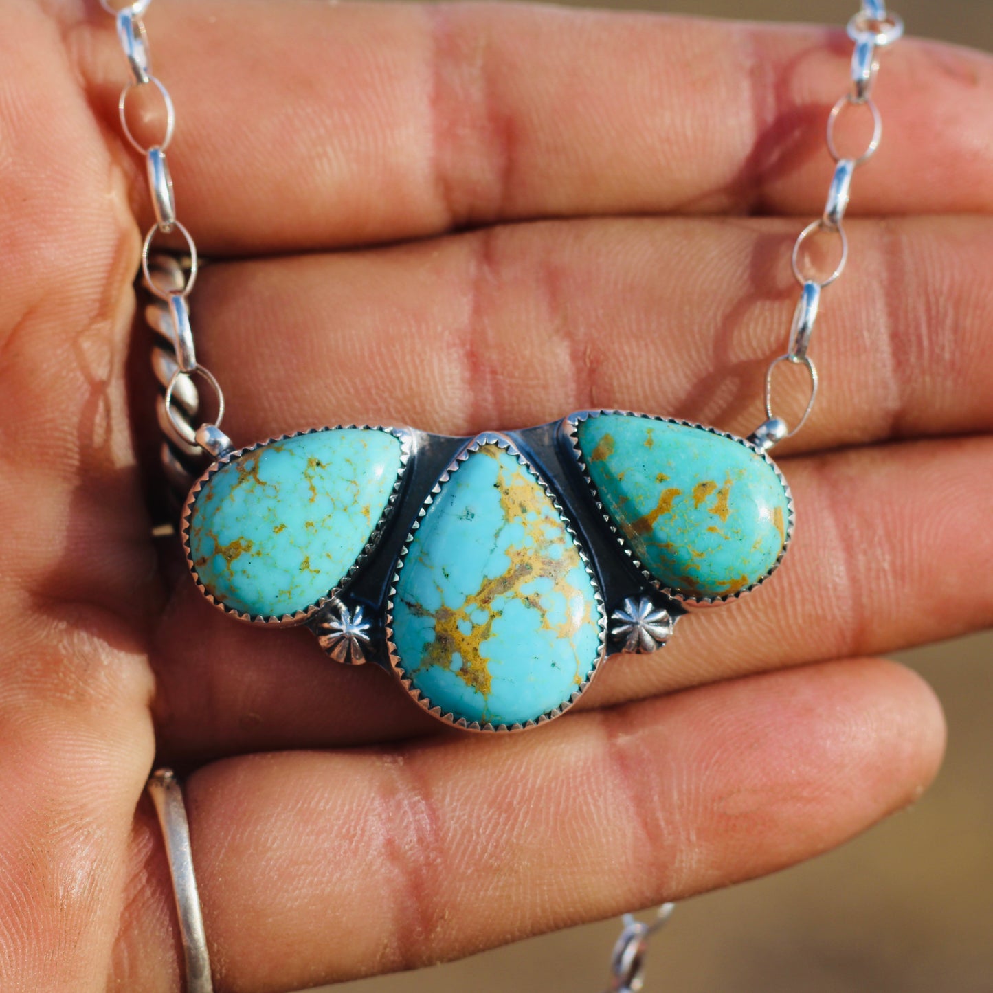 Kingman Turquoise Necklace