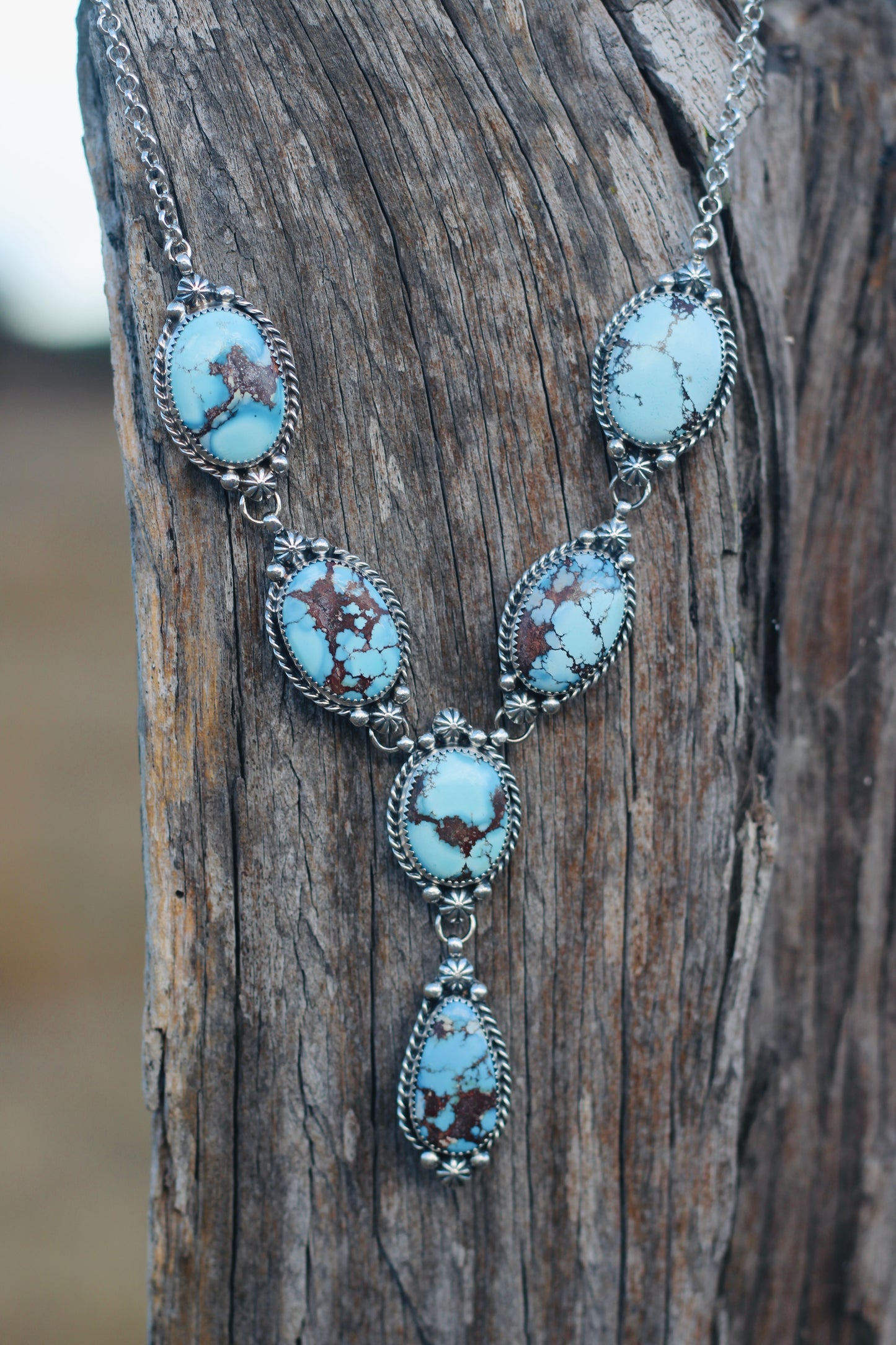 Golden Hills Turquoise Lariat