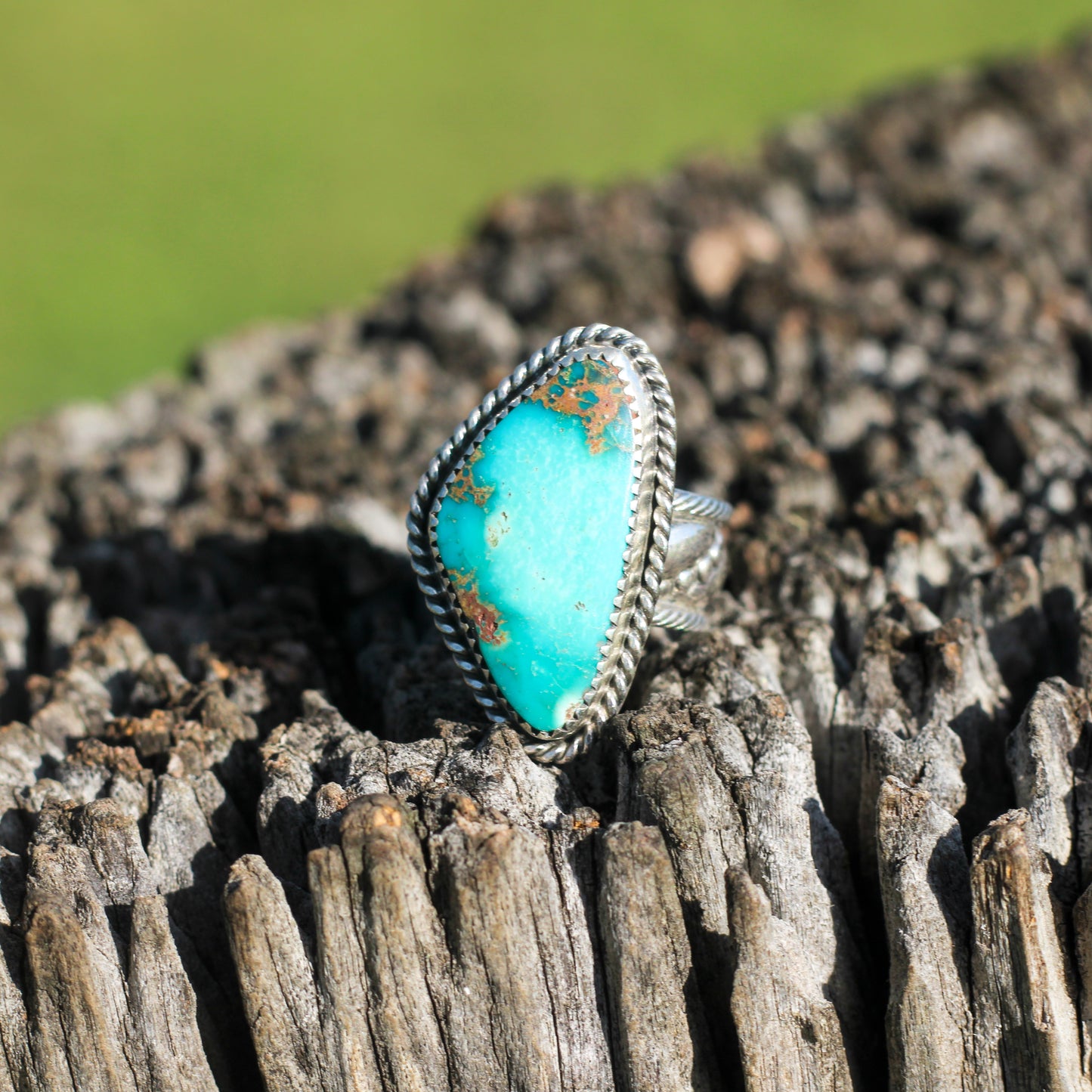 Fox Turquoise Ring