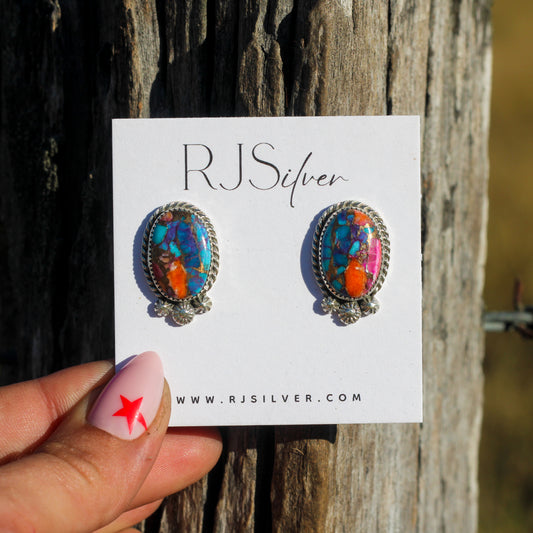 Pink Spiny Oyster Studs